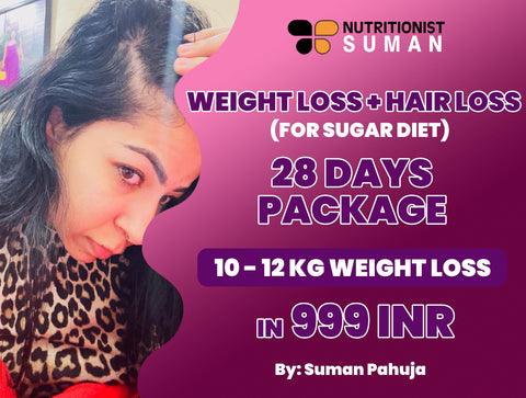 WEIGHT LOSS + HAIR LOSS PACKAGE - FOR SUGAR DIET